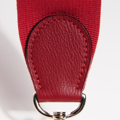Hermes Taurillon Clemence Evelyne GM Rouge H 8 of 16