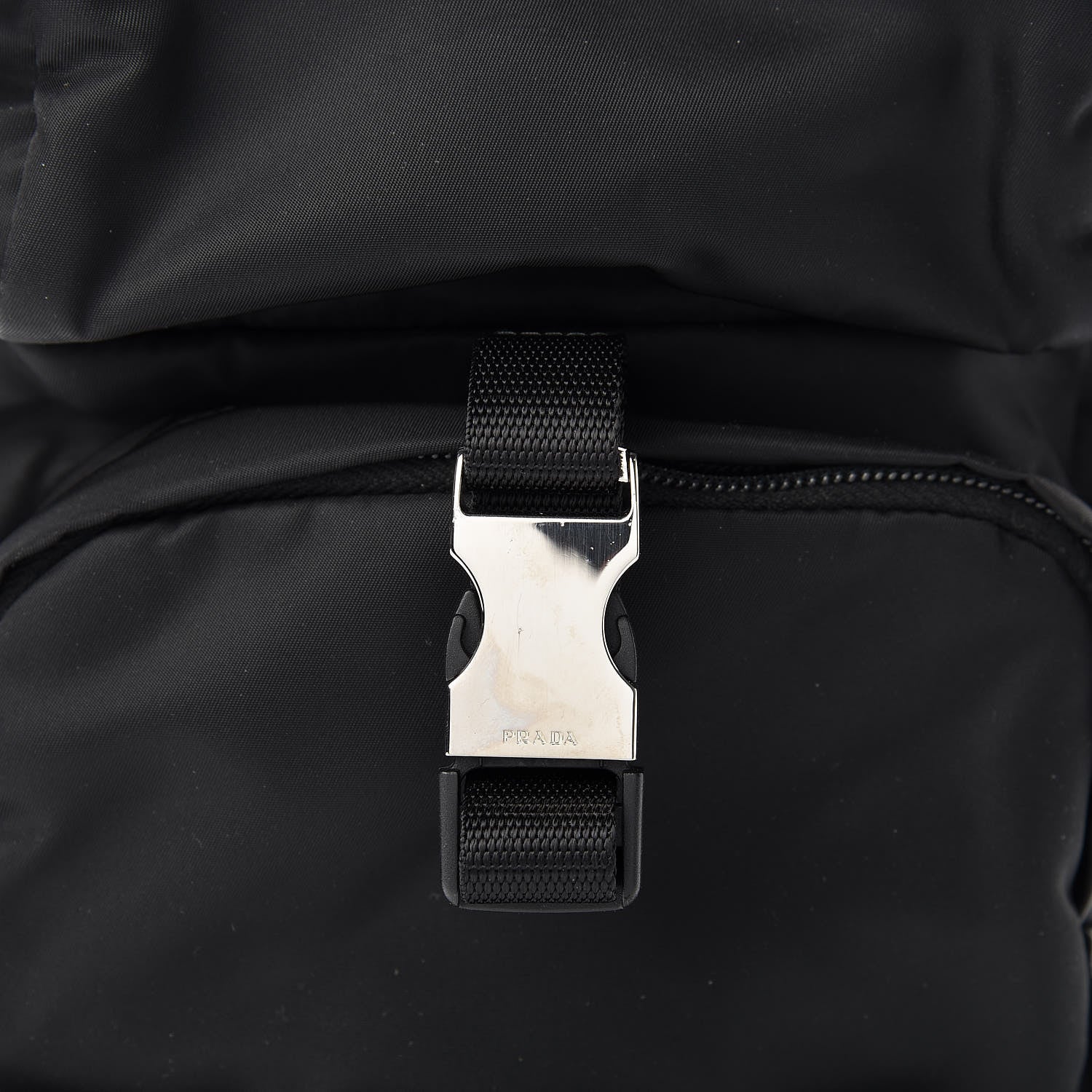 Prada Tessuto Nylon Montagna Sling Backpack Black 9 of 11