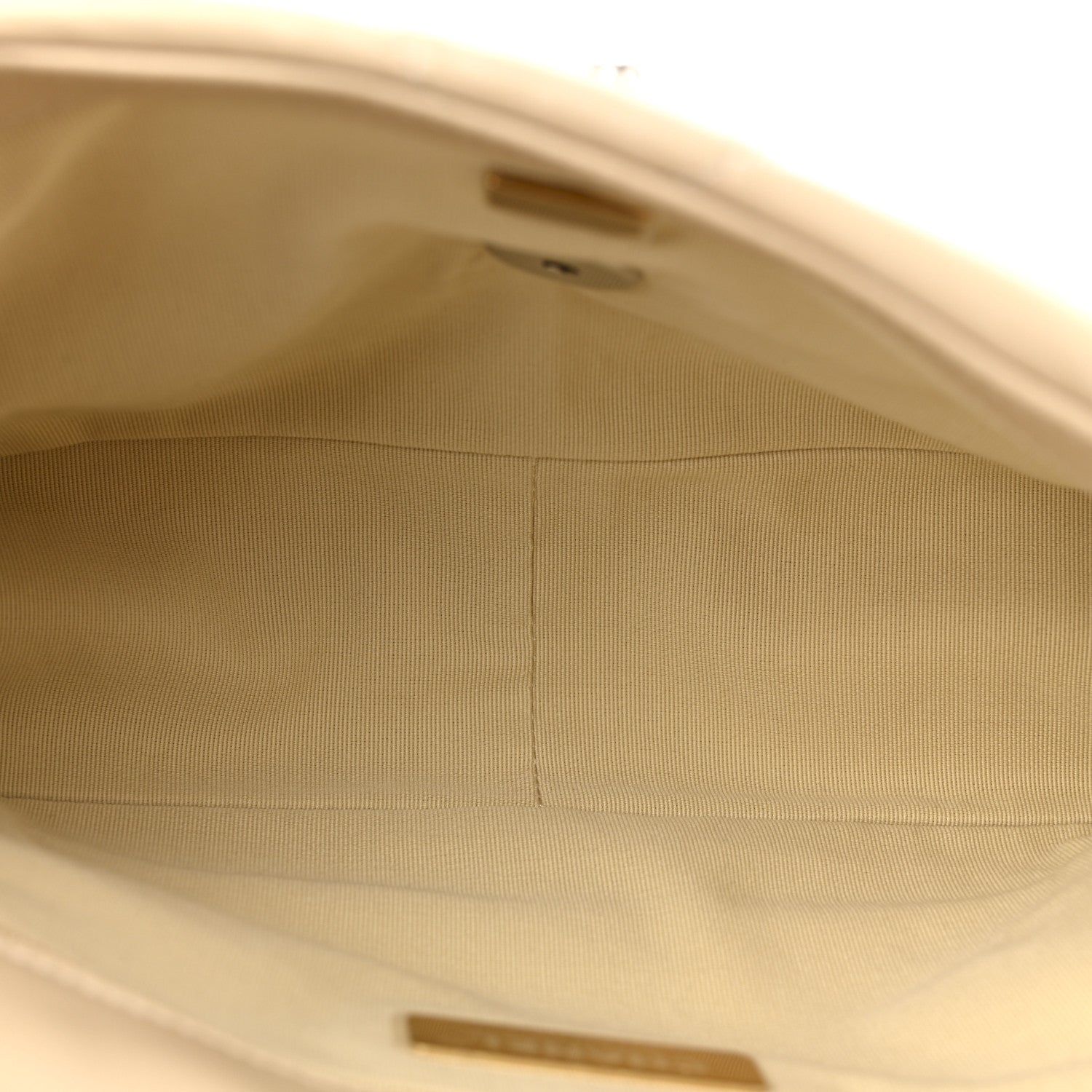 Chanel Lambskin Quilted Medium Chanel 19 Flap Beige 5 of 12