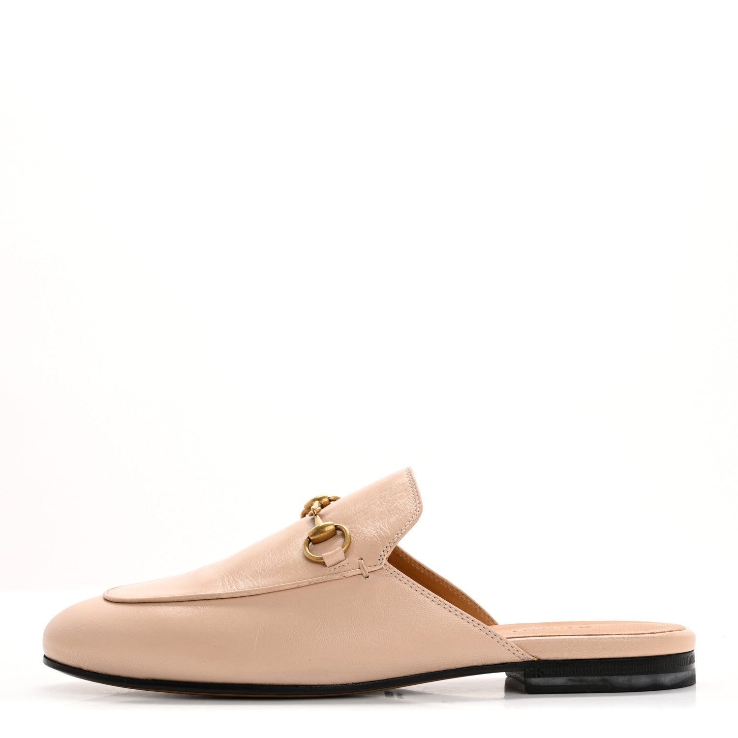 Gucci Malaga Kid Womens Princetown Slippers 37 Skin Rose 1 of 13