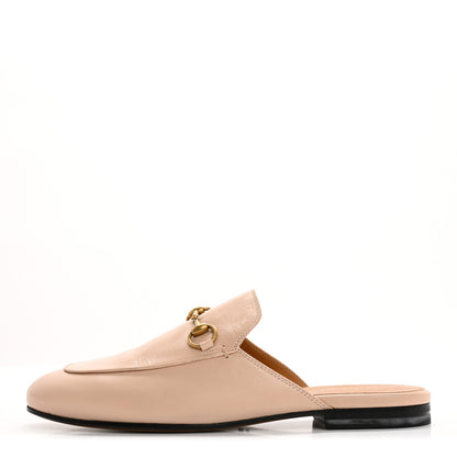 Gucci Malaga Kid Womens Princetown Slippers 37 Skin Rose 1 of 13