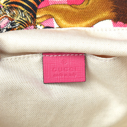 Gucci Canvas Kids Tiger Print Tote Multicolor 8 of 10