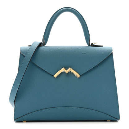 Moynat Carat Calfskin Gabrielle PM Prussian Blue 1 of 10