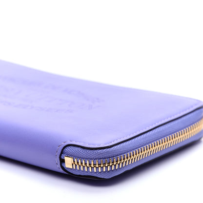 Louis Vuitton Calfskin Articles de Voyage Zippy Wallet Lilac 7 of 10