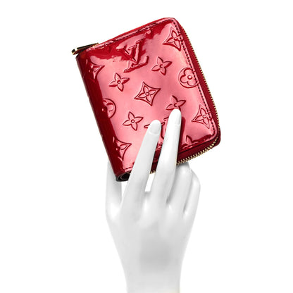 Louis Vuitton Vernis Broome Zip Wallet Pomme D'Amour 2 of 11