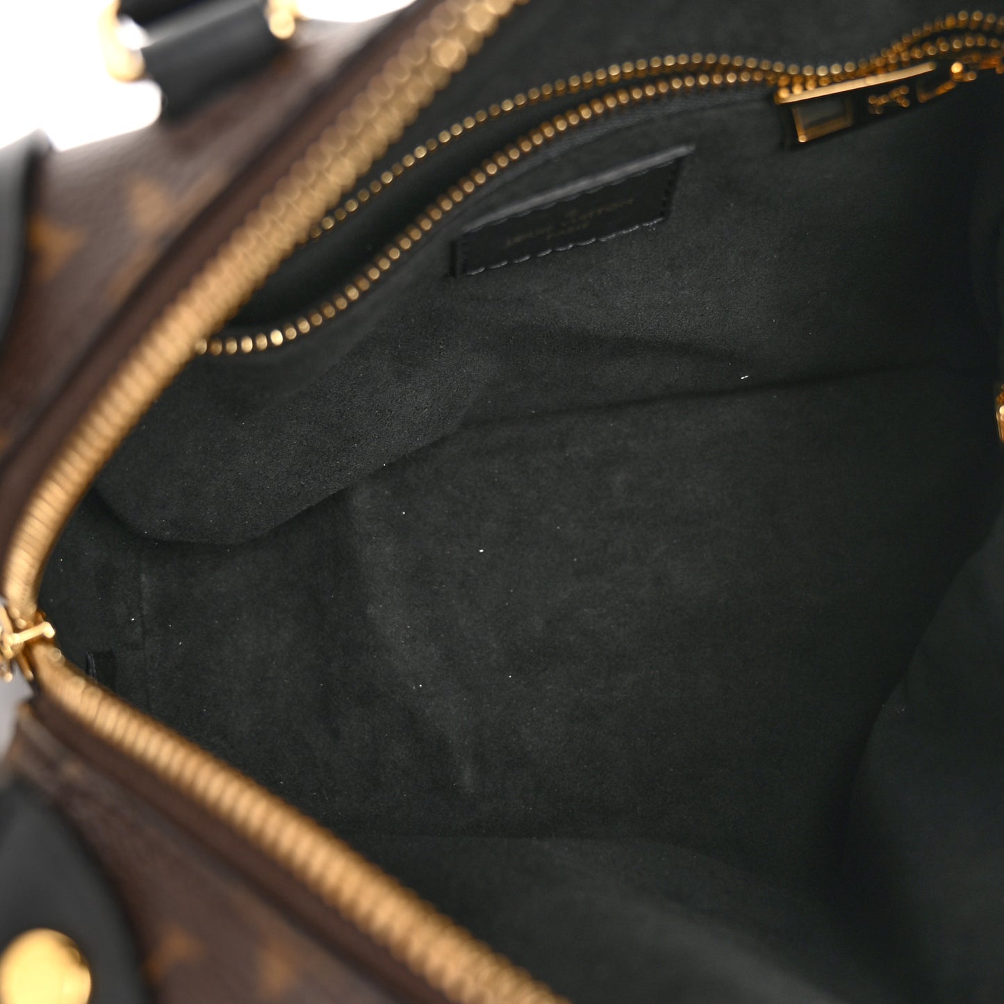 Monogram Petite Malle Souple Black