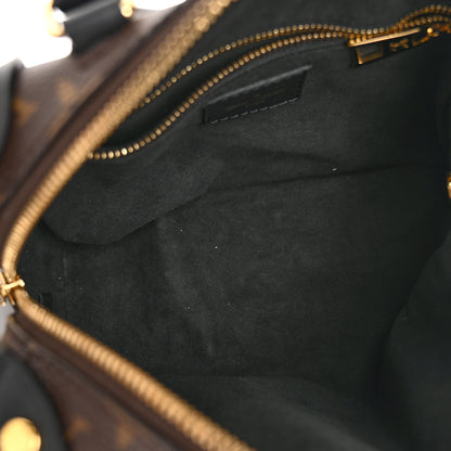 Louis Vuitton Monogram Petite Malle Souple Black 5 of 10