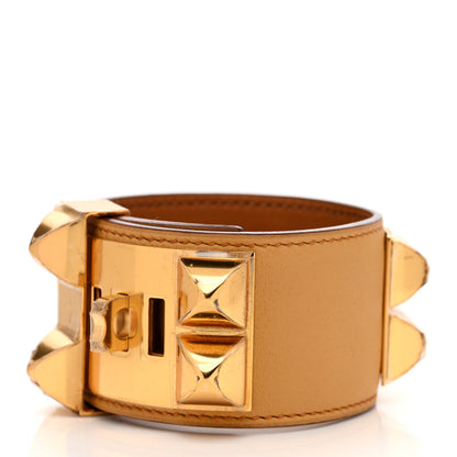 Hermes Swift Collier De Chien CDC Bracelet L Curry 3 of 4