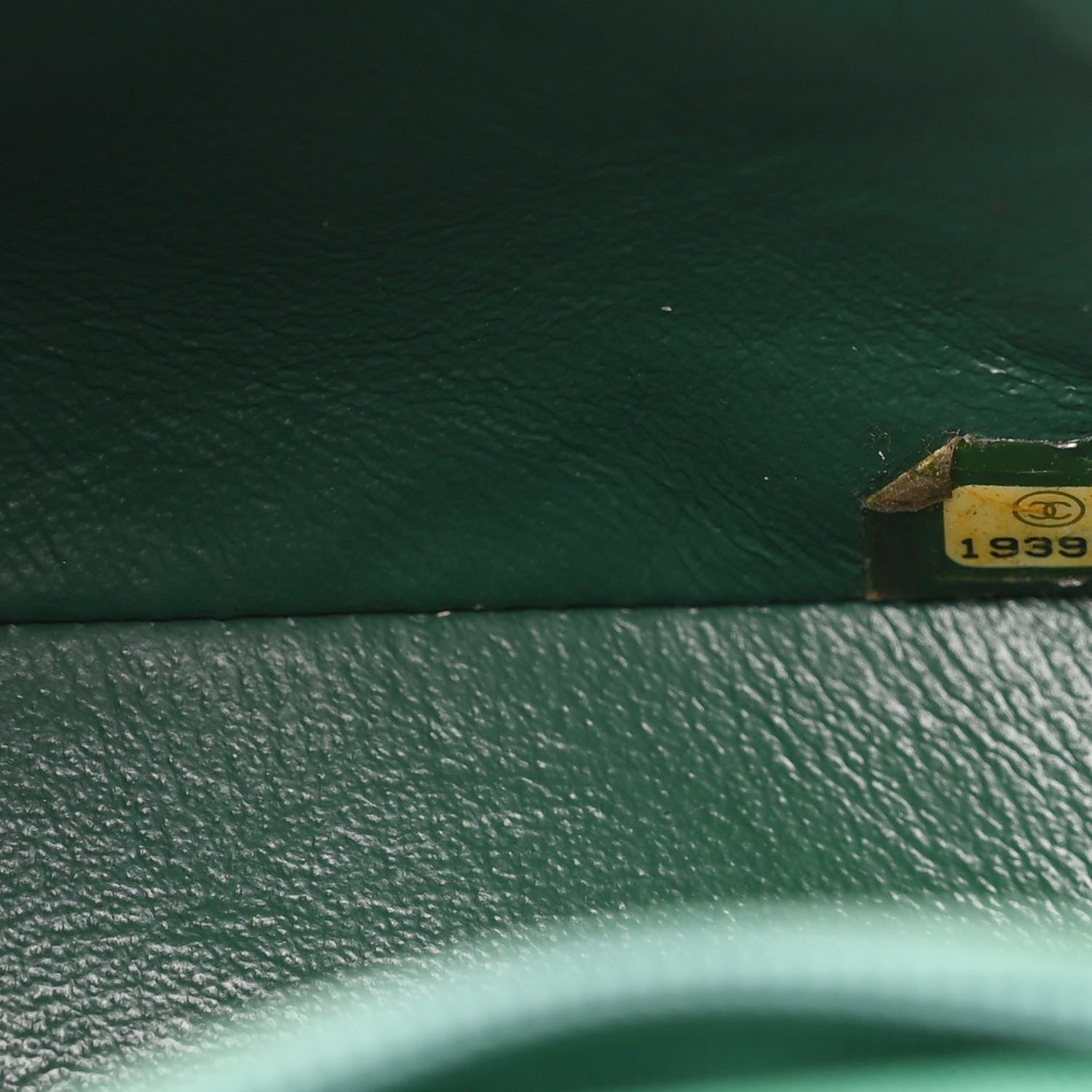 Chanel Patent Quilted Mini Square Flap Green 6 of 9