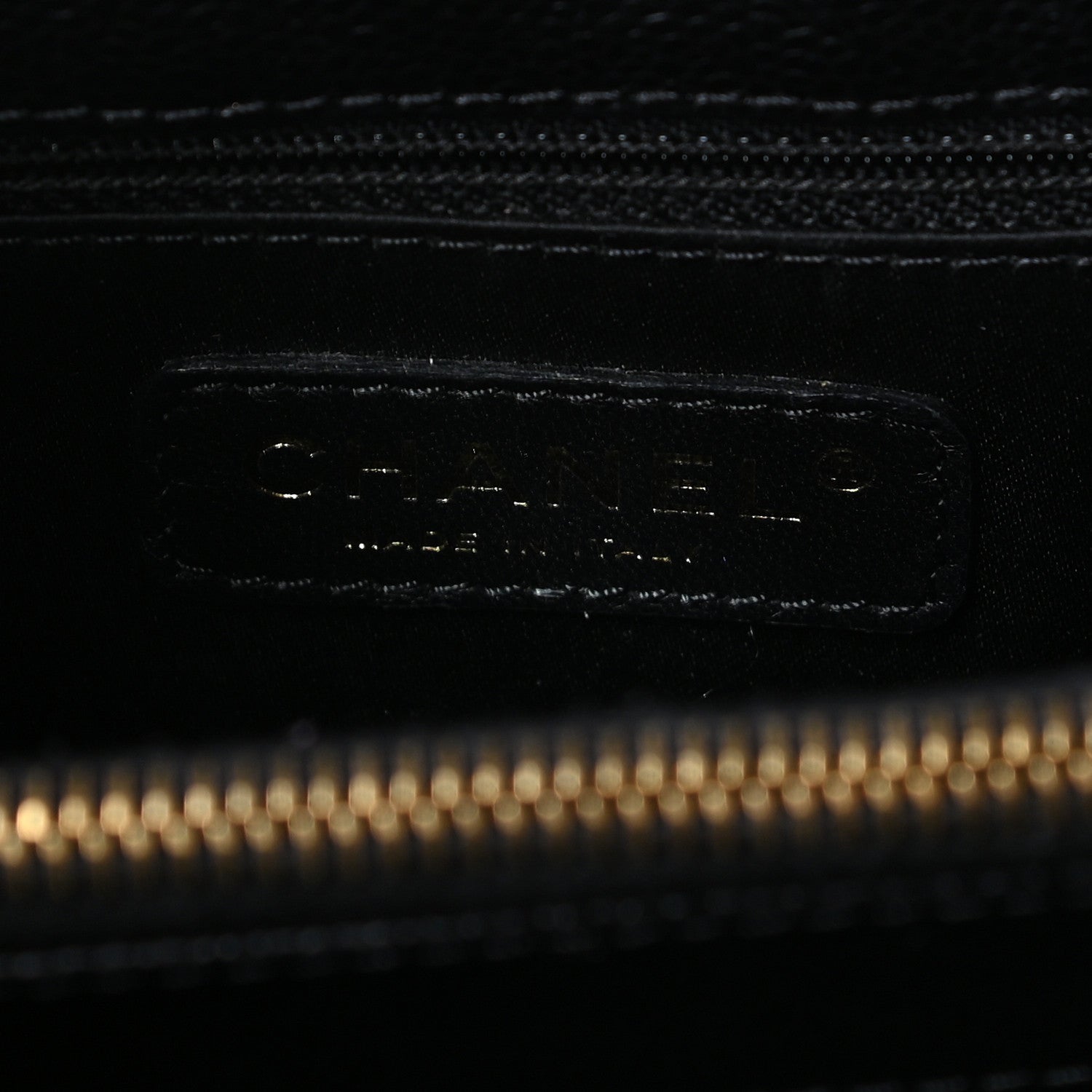 Chanel Caviar Quilted Grand Shopping Tote GST Black 5 of 10