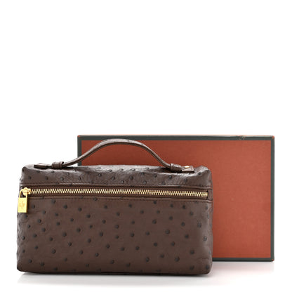 Loro Piana Ostrich L19 Extra Pocket Pouch 11 of 11