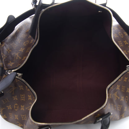Louis Vuitton Monogram Macassar Keepall Bandouliere 55 4 of 9