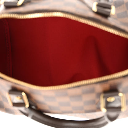 Louis Vuitton Damier Ebene Speedy Bandouliere 30 5 of 9