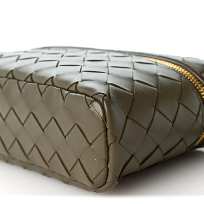 Bottega Veneta Calfskin Intrecciato Bang Bang Vanity Case Cypress 2 of 9