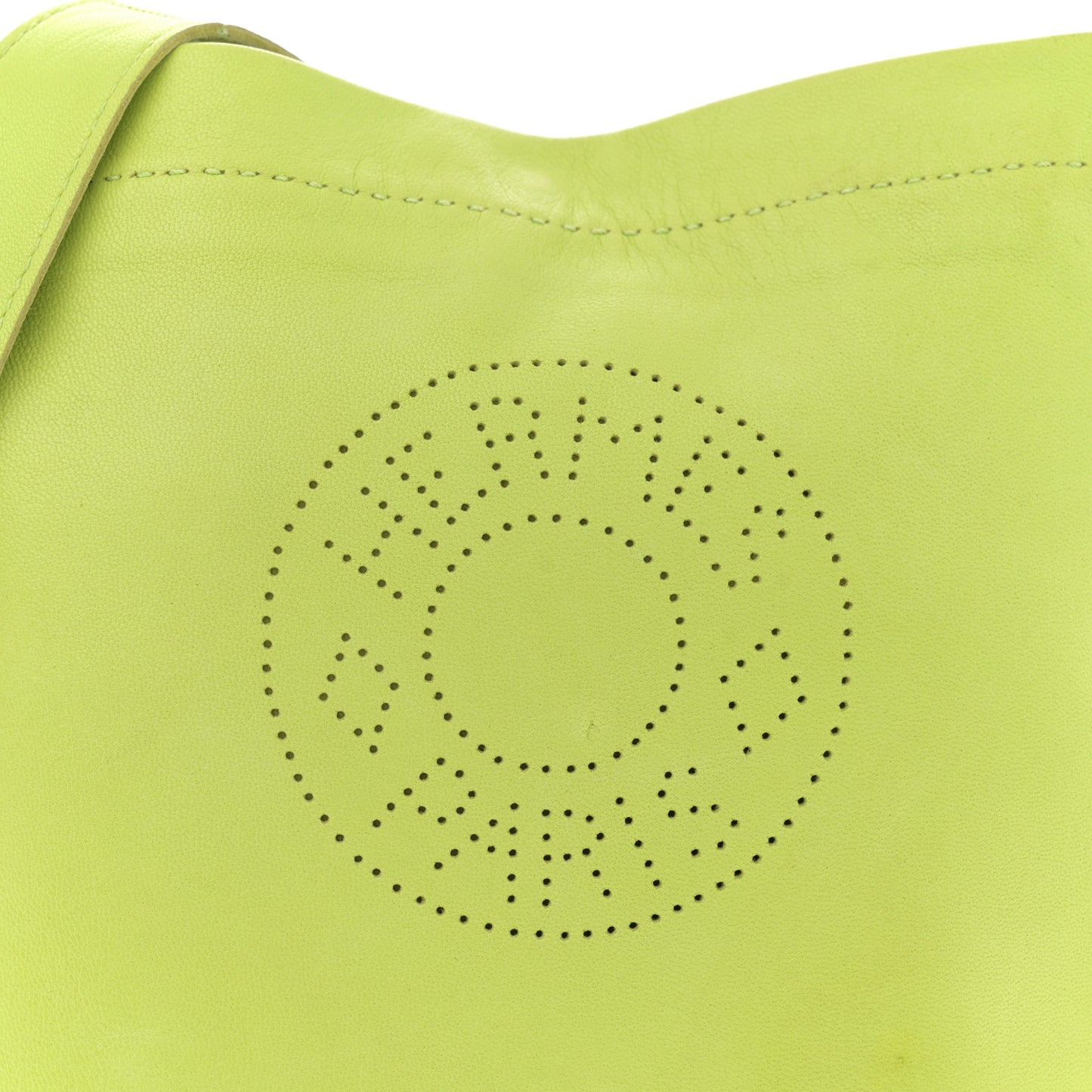 Lambskin Clou De Selle Pouch Kiwi