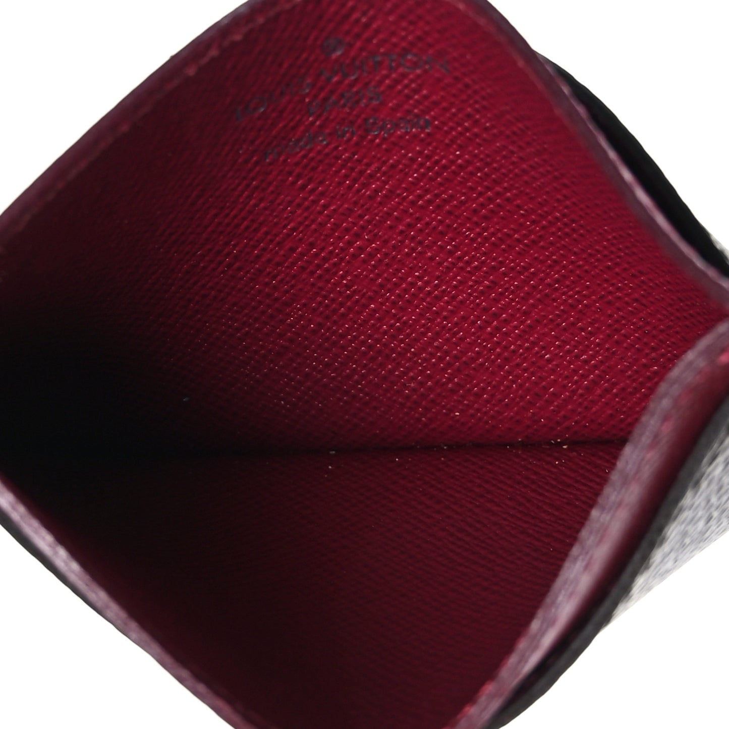Monogram Card Holder Fuchsia