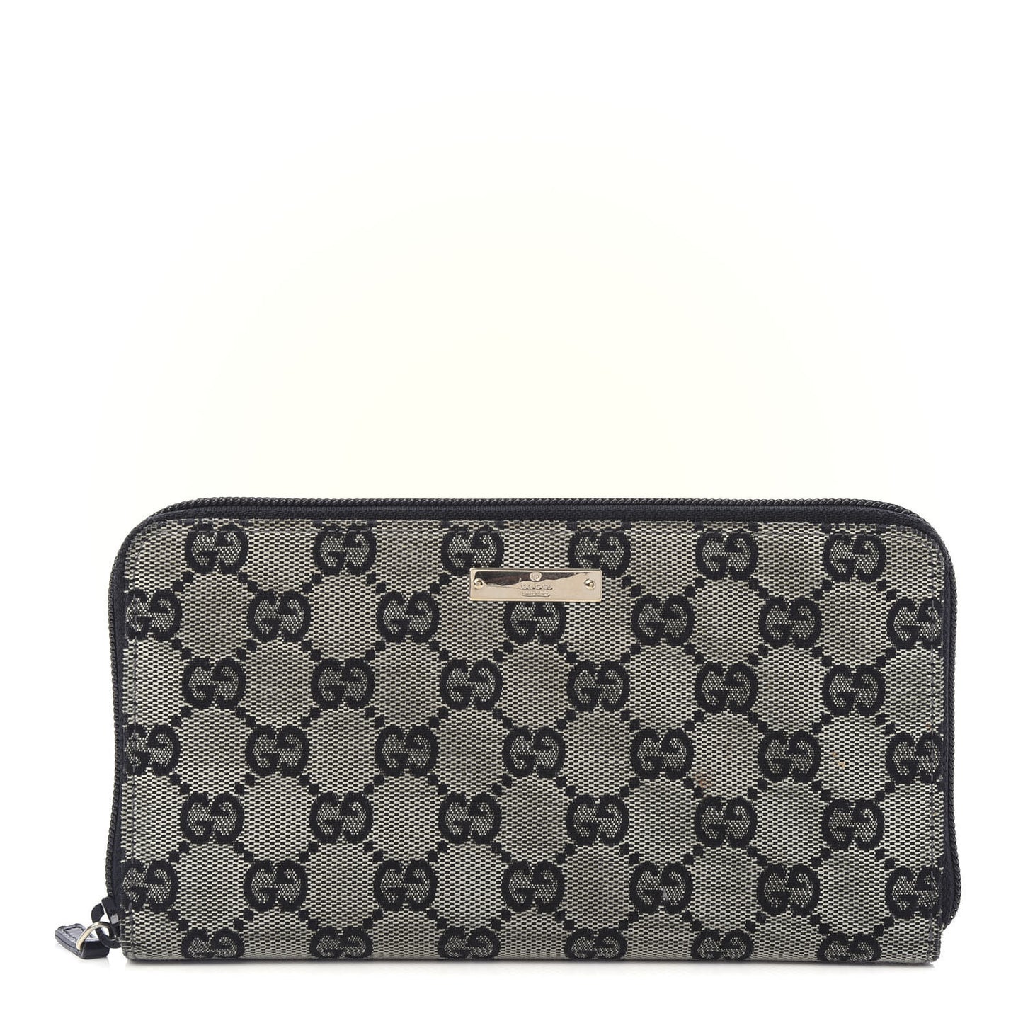 Monogram Zip Around Organizer Wallet Black