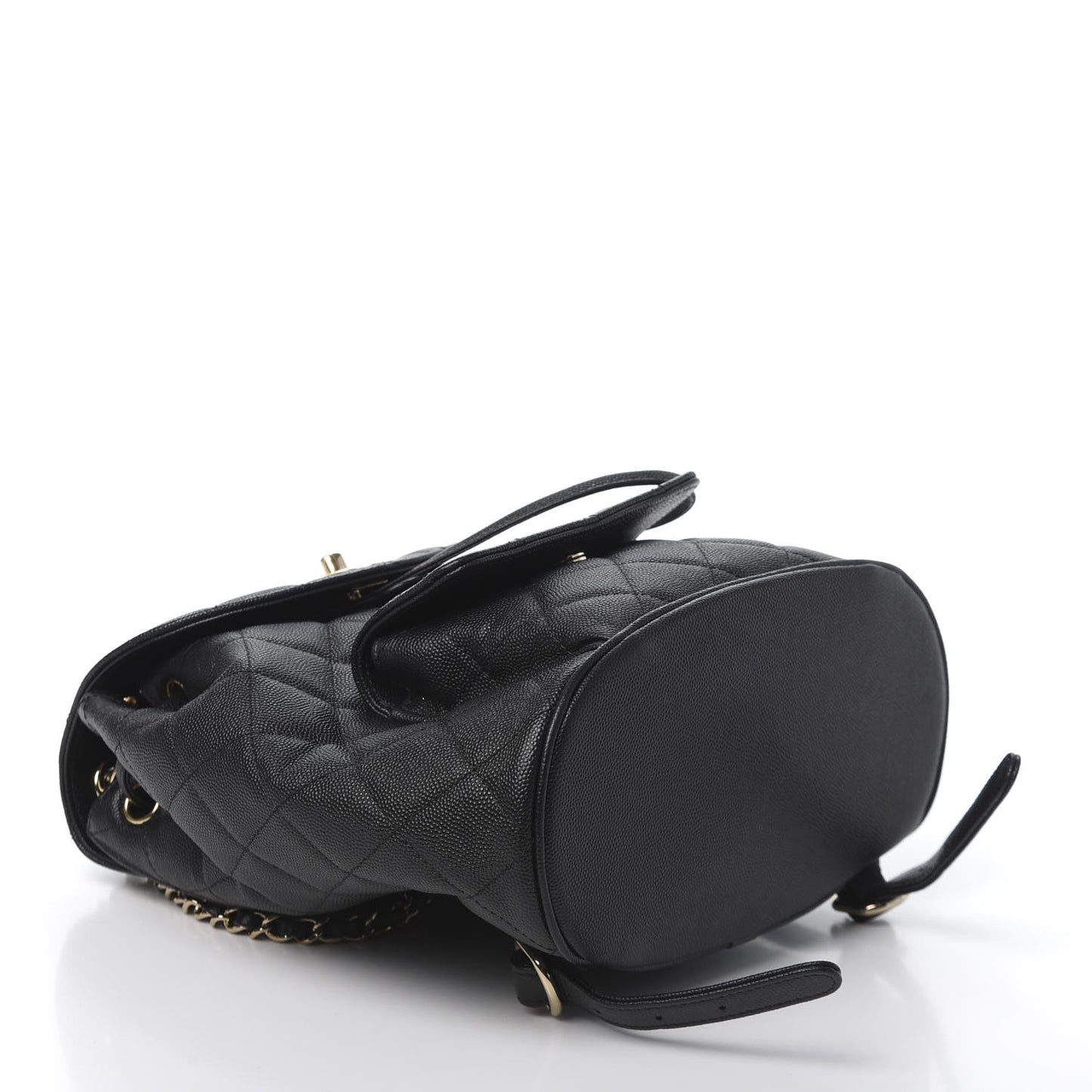 Caviar Quilted Backpack Bag Black