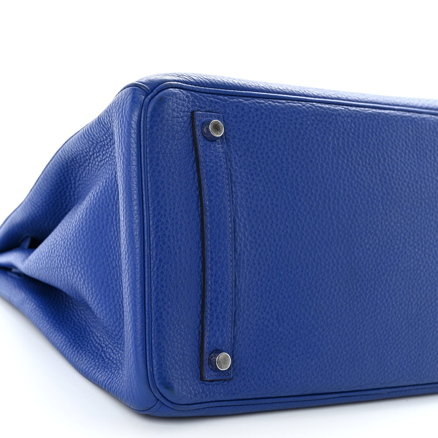 Hermes Togo BIRKIN 35 Bleu France 9 of 12