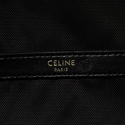 Celine x Christian Marclay Canvas Backpack White Black 5 of 10