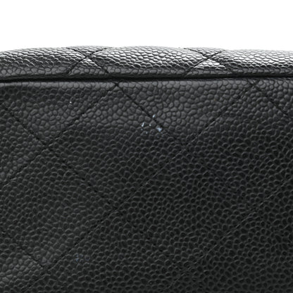 Chanel Caviar Quilted Jumbo Single Flap Black 11 of 14