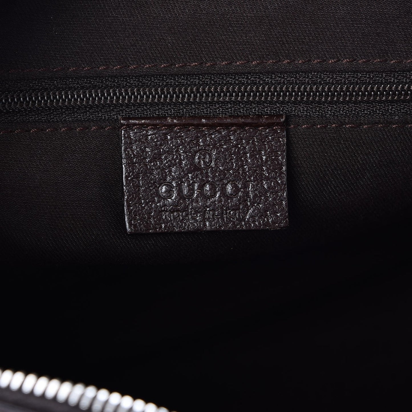 Monogram Signature Web Camera Bag Brown