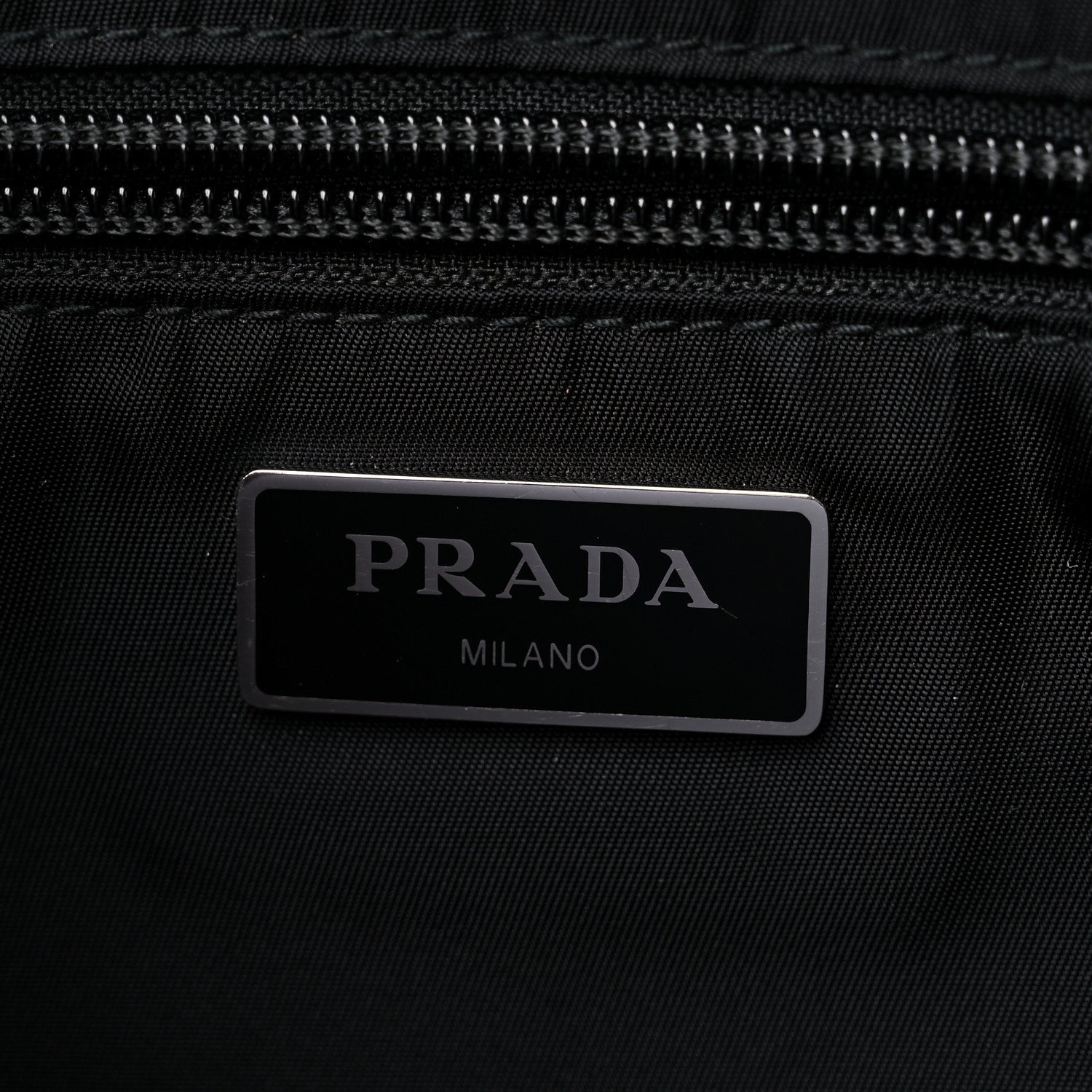 Prada Tessuto Nylon Montagna Belt Bag Black 7 of 10