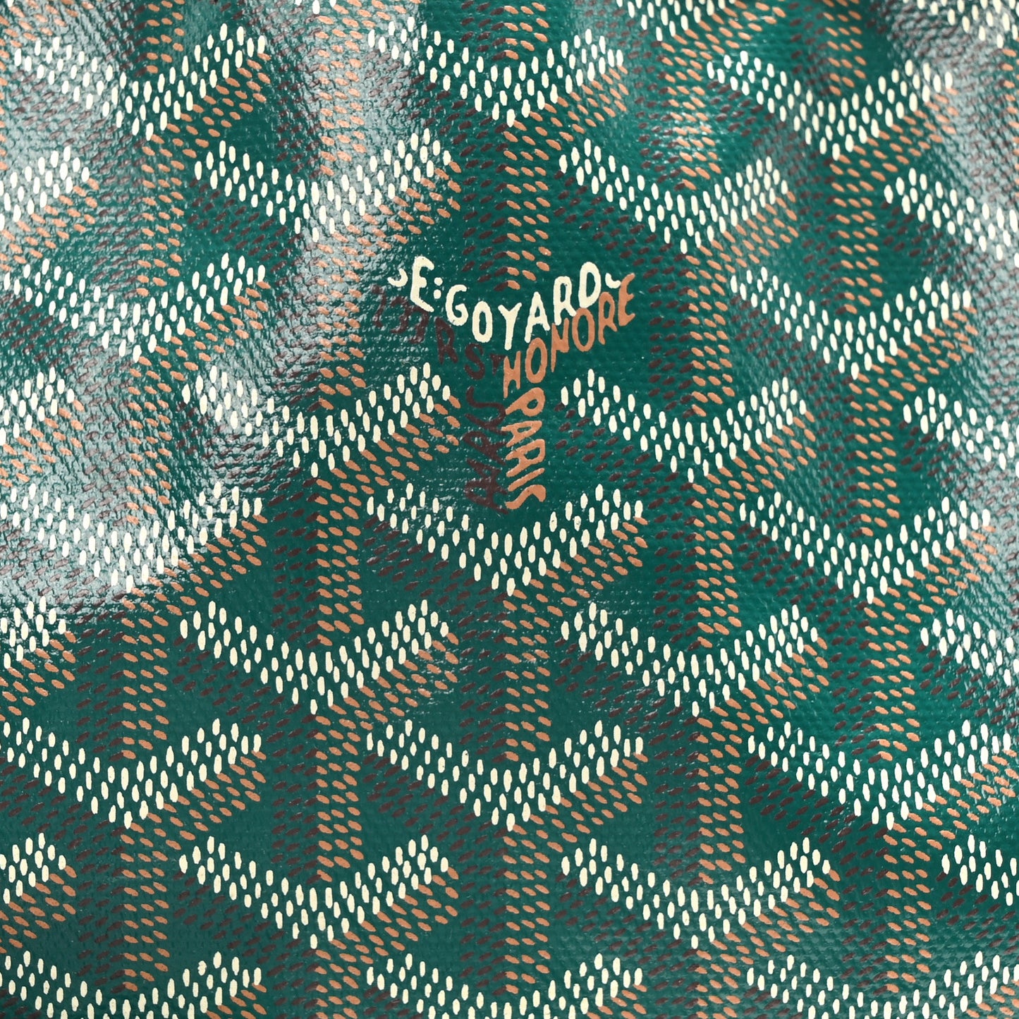 Goyardine Reversible Mini Anjou Green