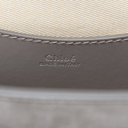 Chloe Calfskin Large Tess Bag Motty Grey 6 of 8