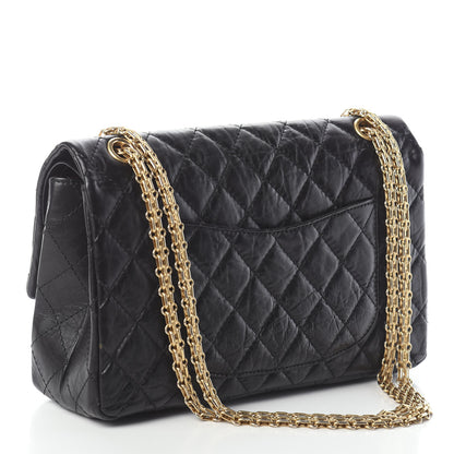 Chanel Aged Calfskin Quilted 2.55 Reissue 226 Flap Black 4 of 10