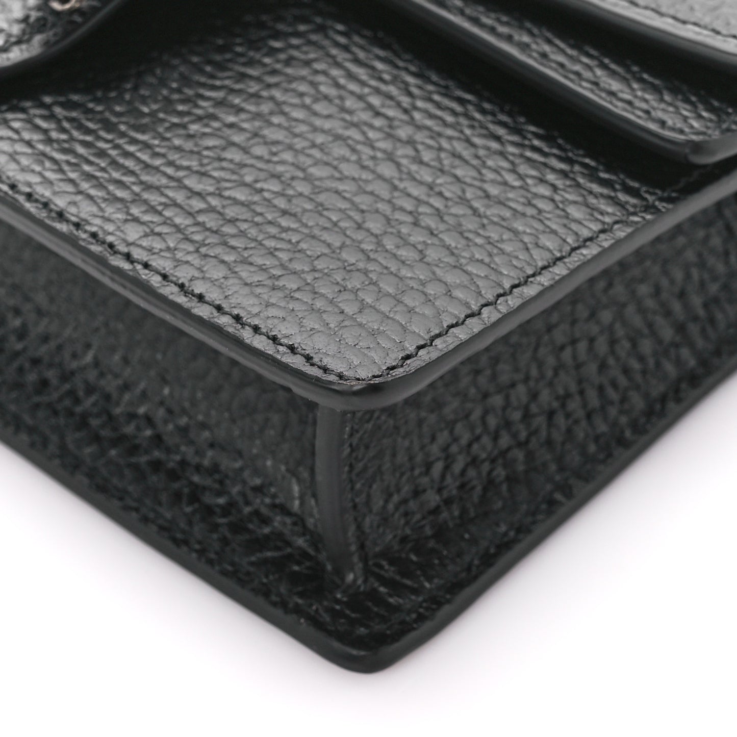 Calfskin Super Mini Dionysus Shoulder Bag Black