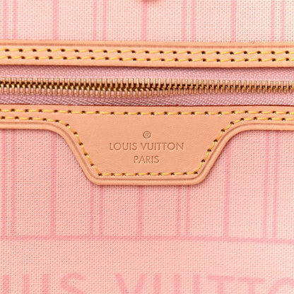 Louis Vuitton Damier Azur Neo Neverfull GM Rose Ballerine 6 of 10