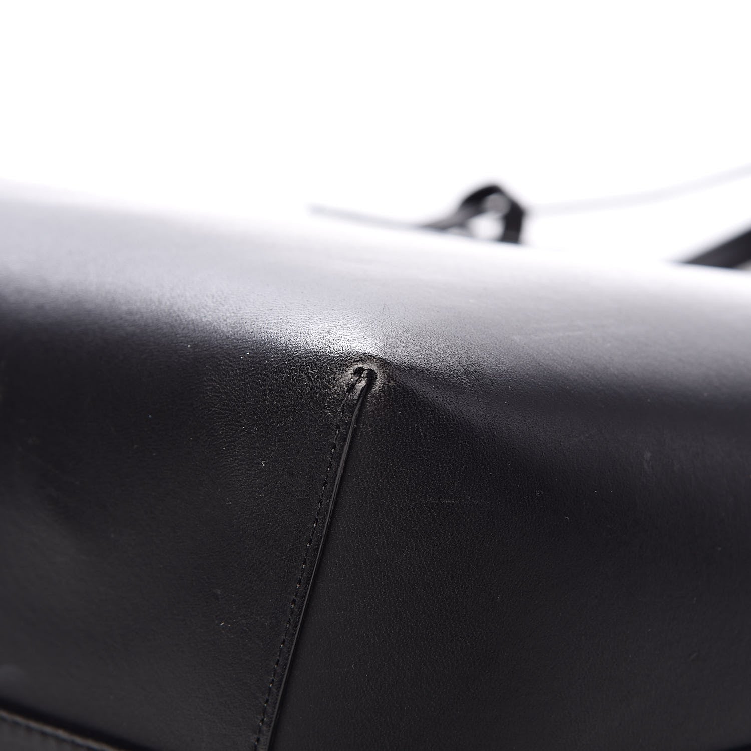 Mansur Gavriel Calfskin Large Shopping Tote Black Flamma 19 of 24
