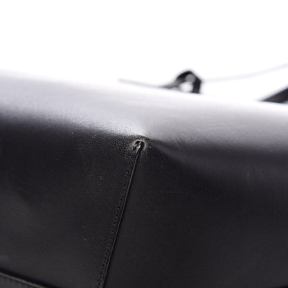 Mansur Gavriel Calfskin Large Shopping Tote Black Flamma 19 of 24