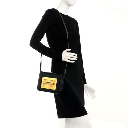Tom Ford Calfskin Natalia Medium Bag Black 2 of 7