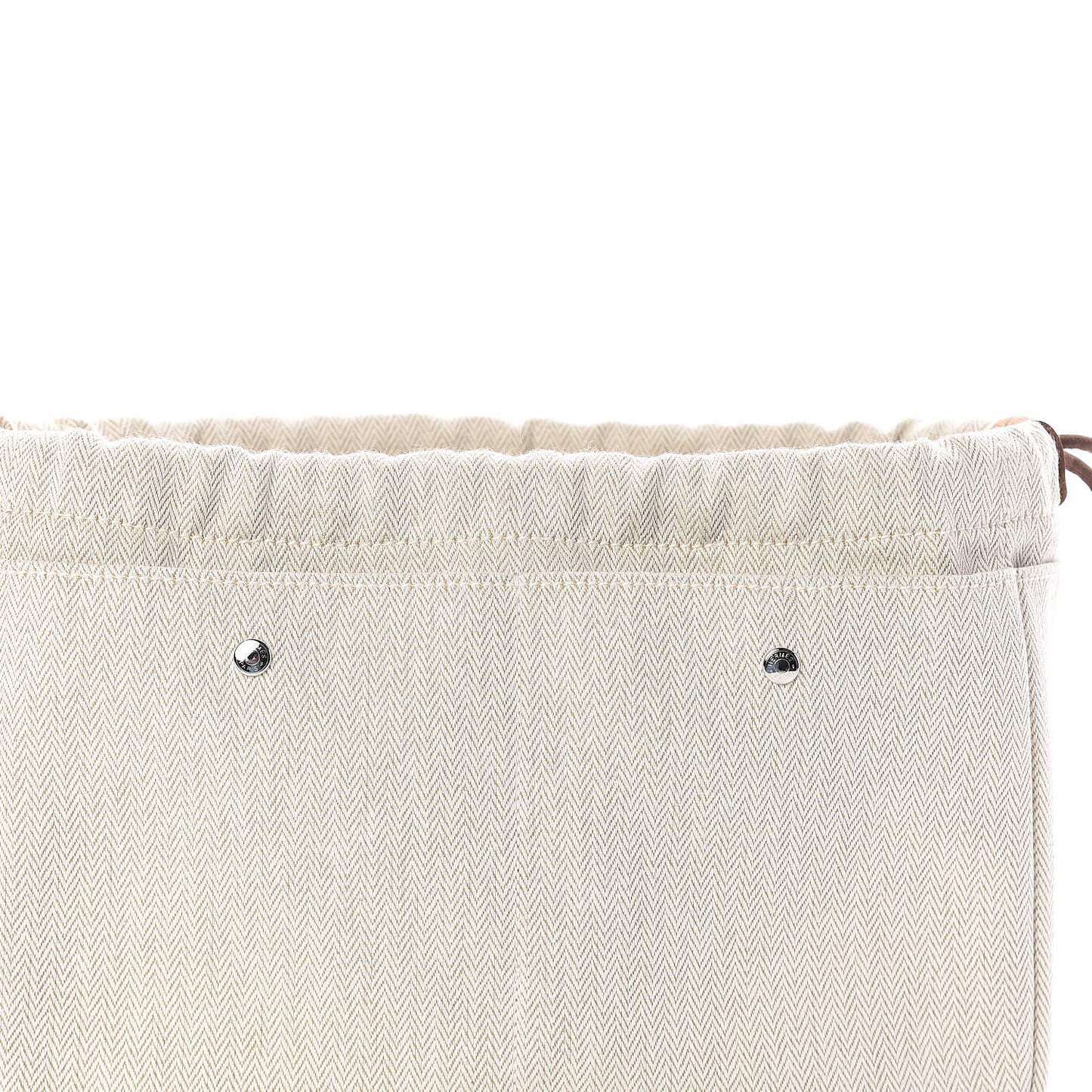 Canvas Barenia Fourbi 25 MM Pouch Naturel Fauve