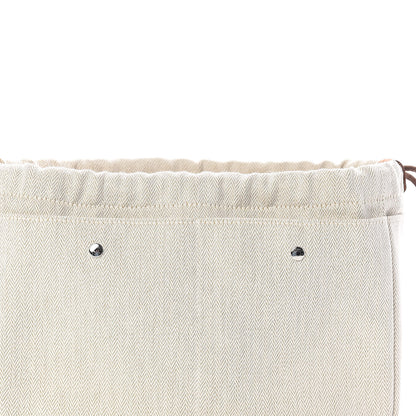 Hermes Canvas Barenia Fourbi 25 MM Pouch Naturel Fauve 9 of 9