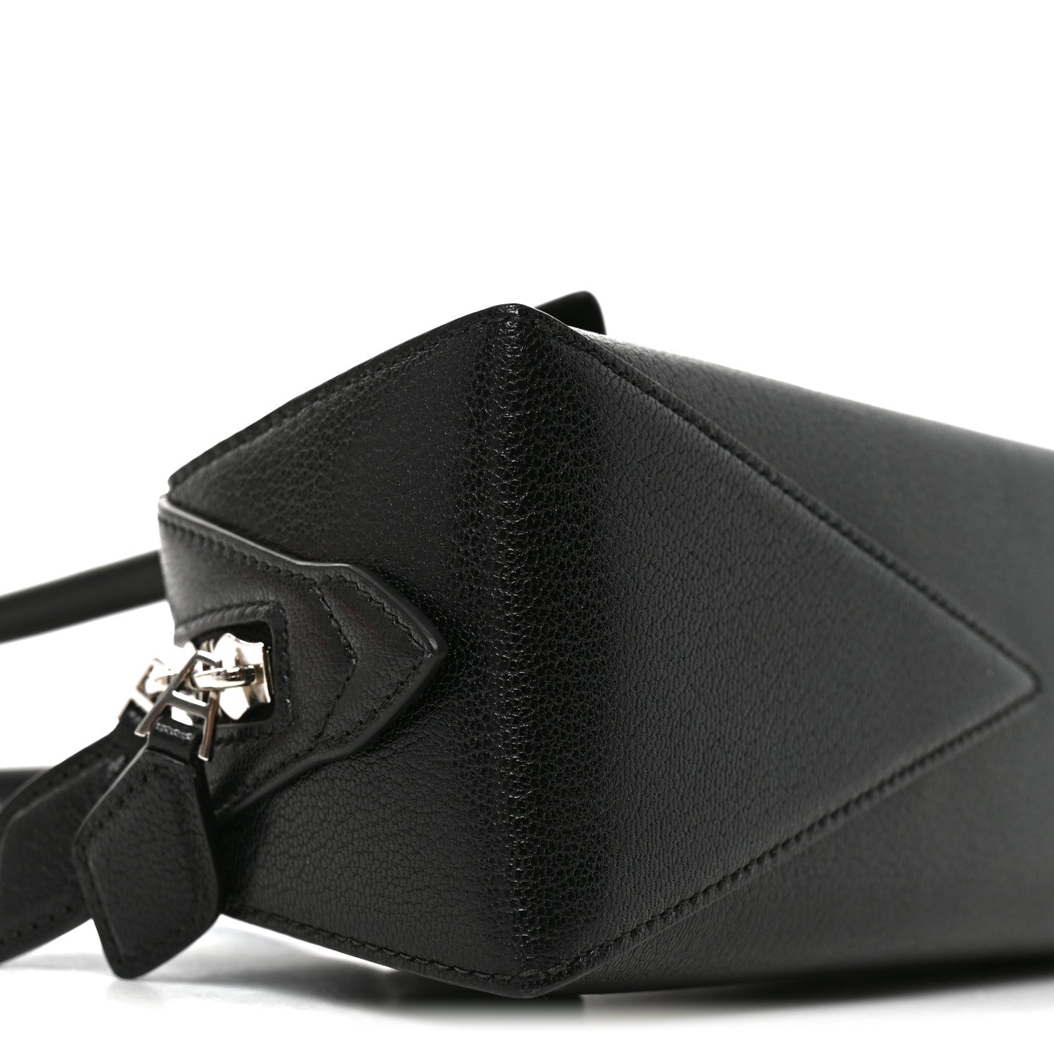 Alaia Shiny Goatskin Small Le Teckel Bag Black 8 of 9