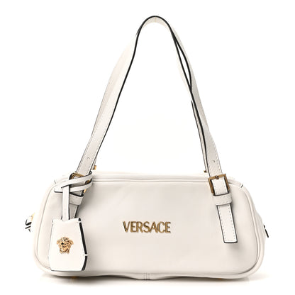 Versace Nappa Bowling Bag White 1 of 10