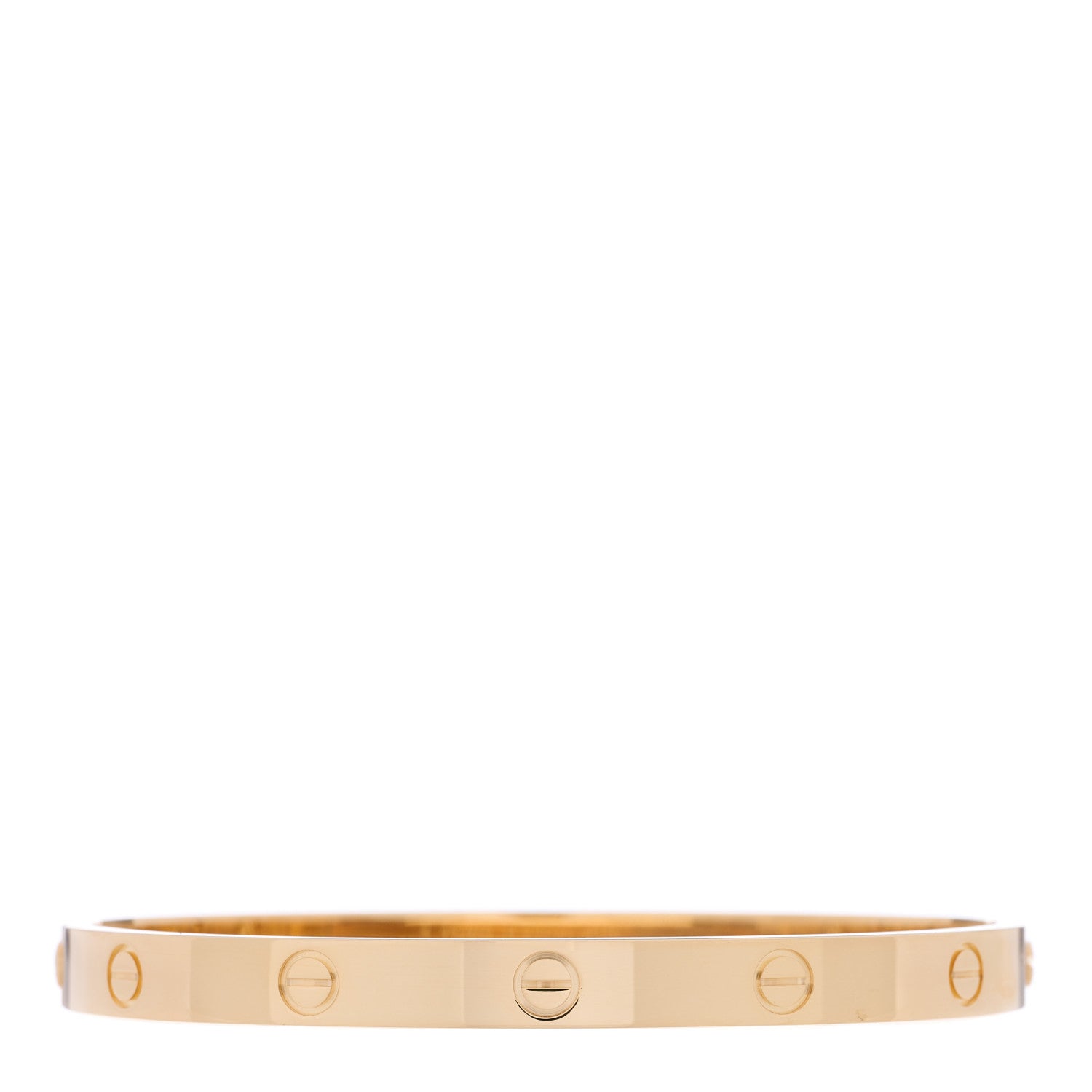 Cartier 18K Yellow Gold LOVE Bracelet 19 2 of 5