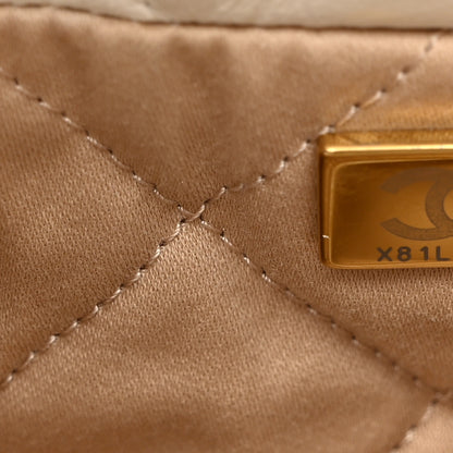 Chanel Calfskin Quilted Small Chanel 22 White 8 of 11