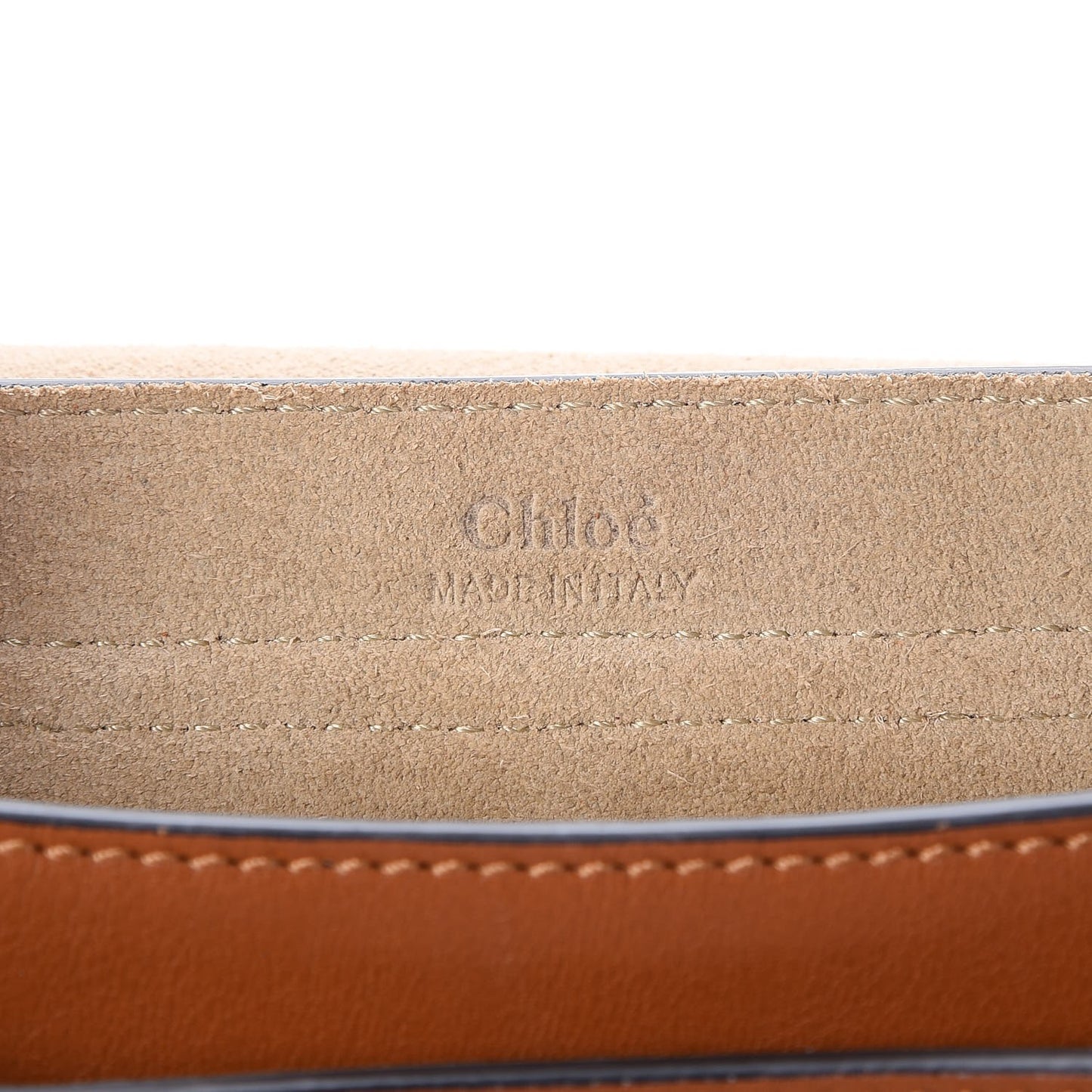 Calfskin Mini Hudson Fringe Shoulder Bag Caramel
