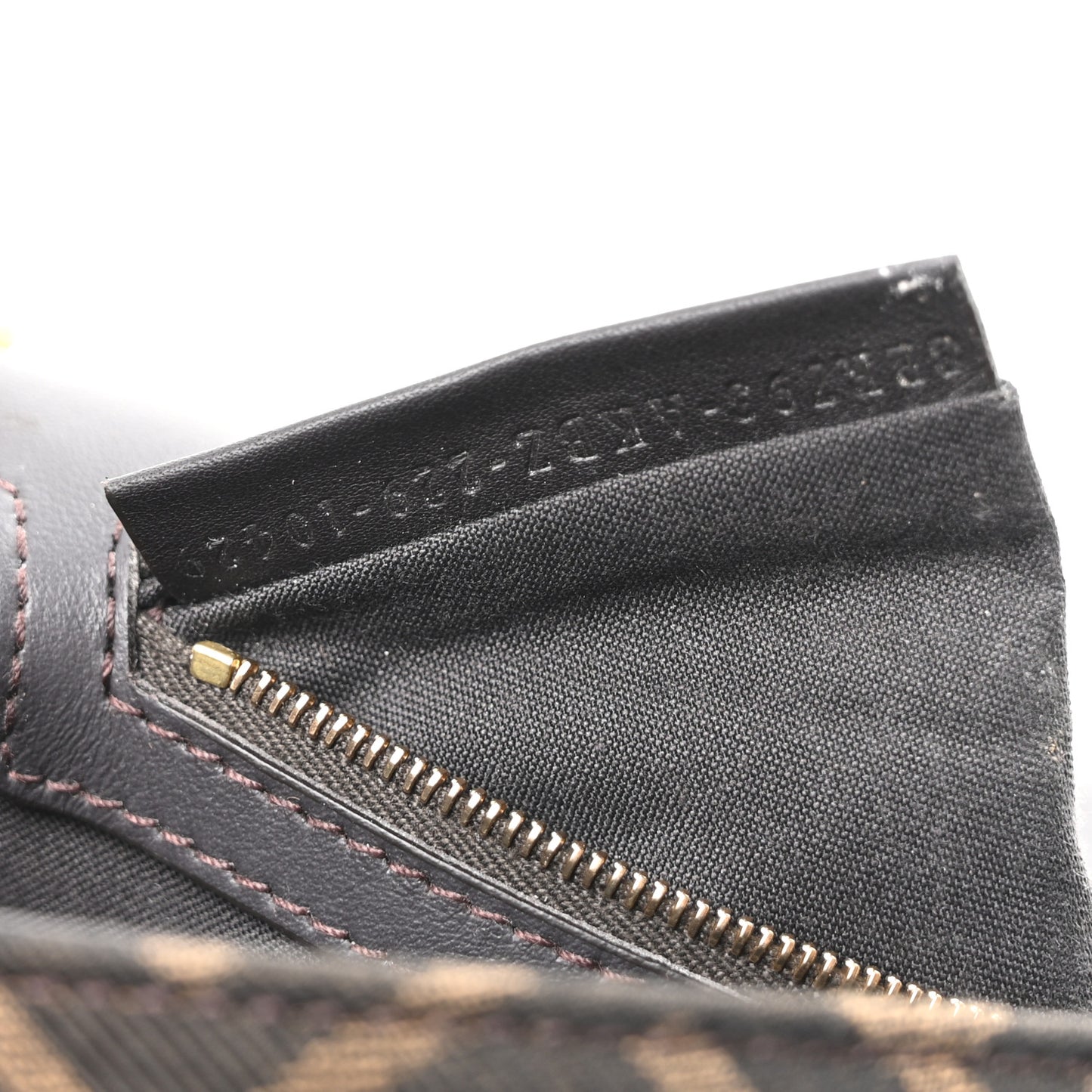 Fabric Jacquard FF 1974 Midi Chain Baguette Tobacco Moro
