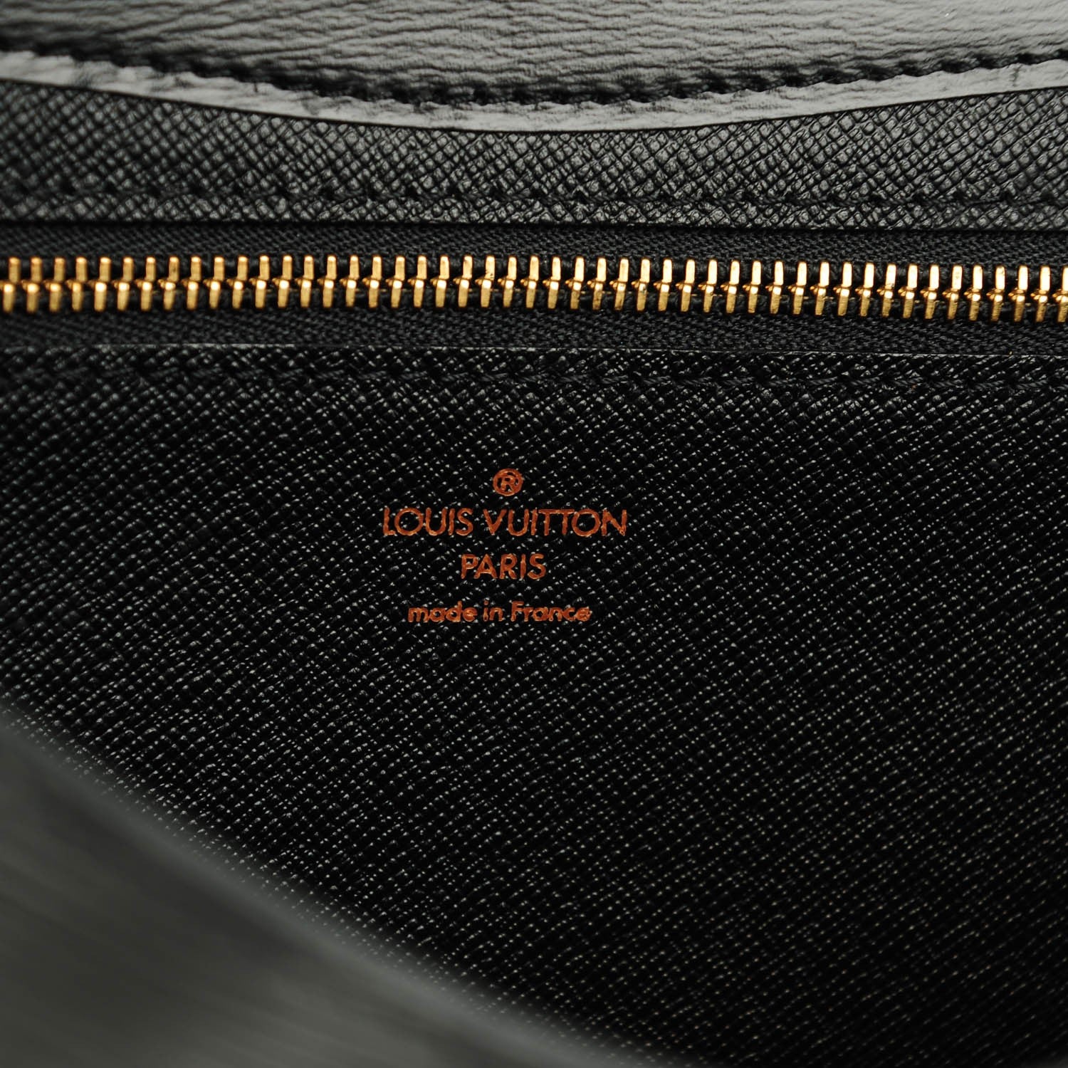 Louis Vuitton Epi Art Deco Clutch Black 6 of 8