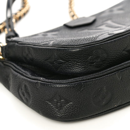 Louis Vuitton Empreinte Monogram Giant Multi Pochette Accessories Black 11 of 16