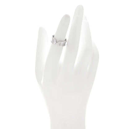 Cartier 18K White Gold 6.5mm C De Cartier Ring 48 4.5 2 of 6
