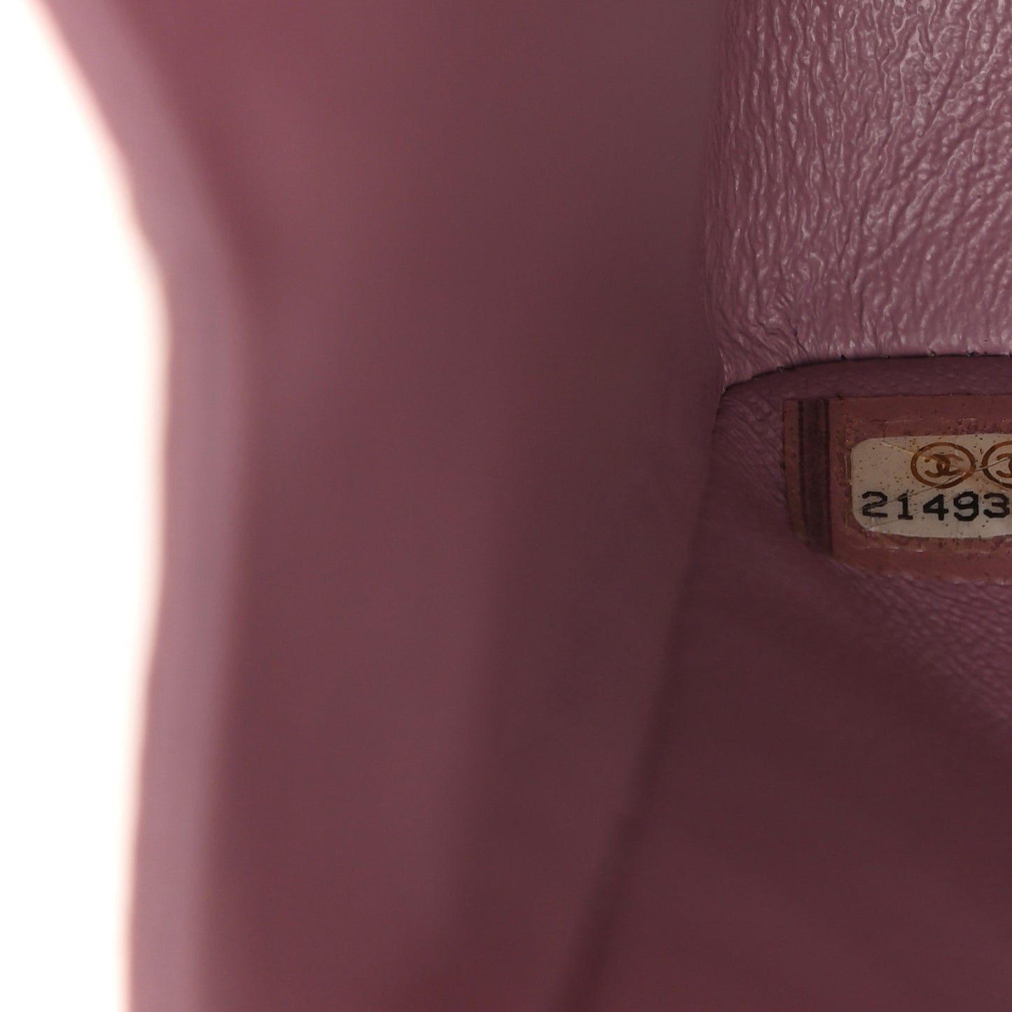 Caviar Quilted Jumbo Double Flap Light Purple