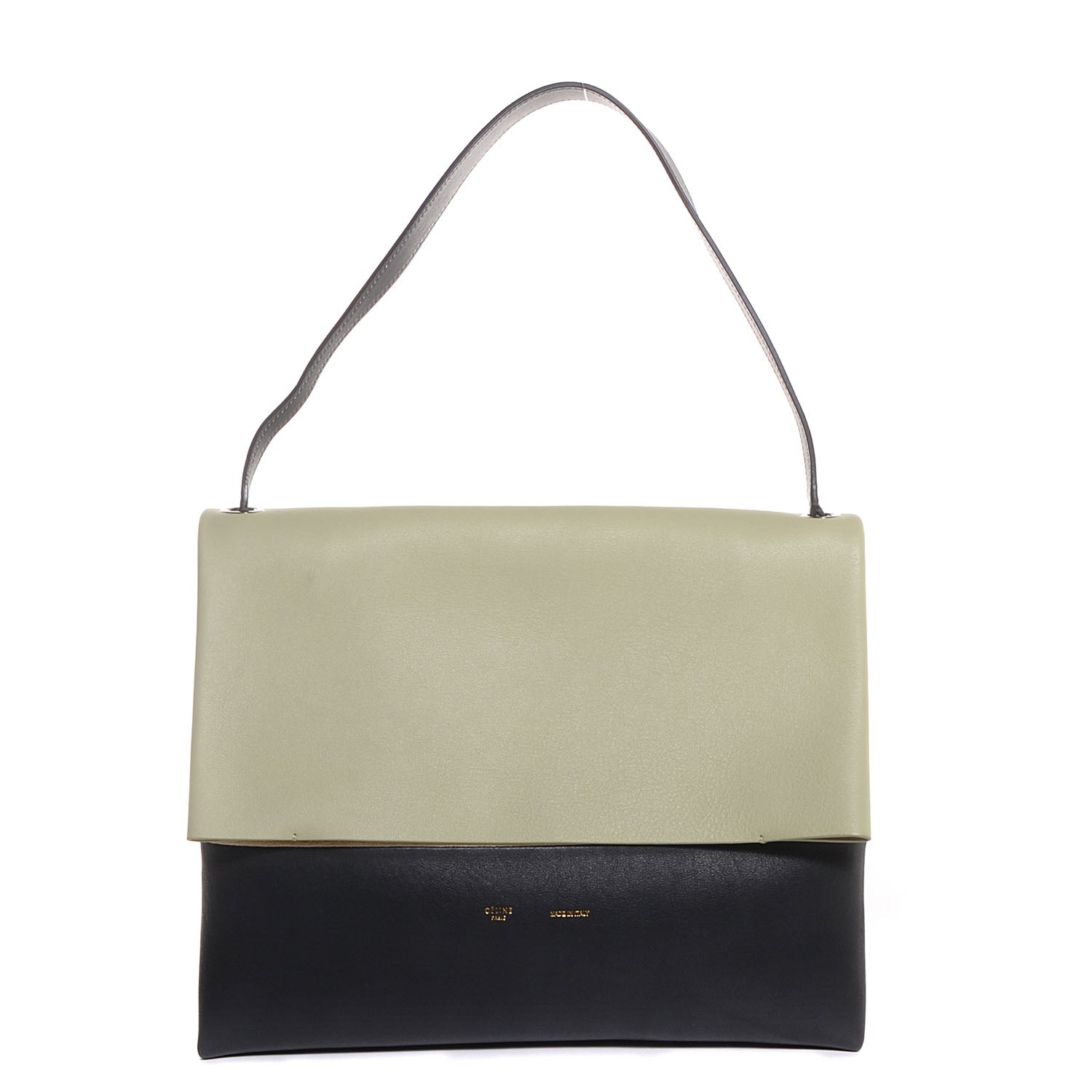 Celine Calfskin All Soft Shoulder Bag Pistachio 1 of 8