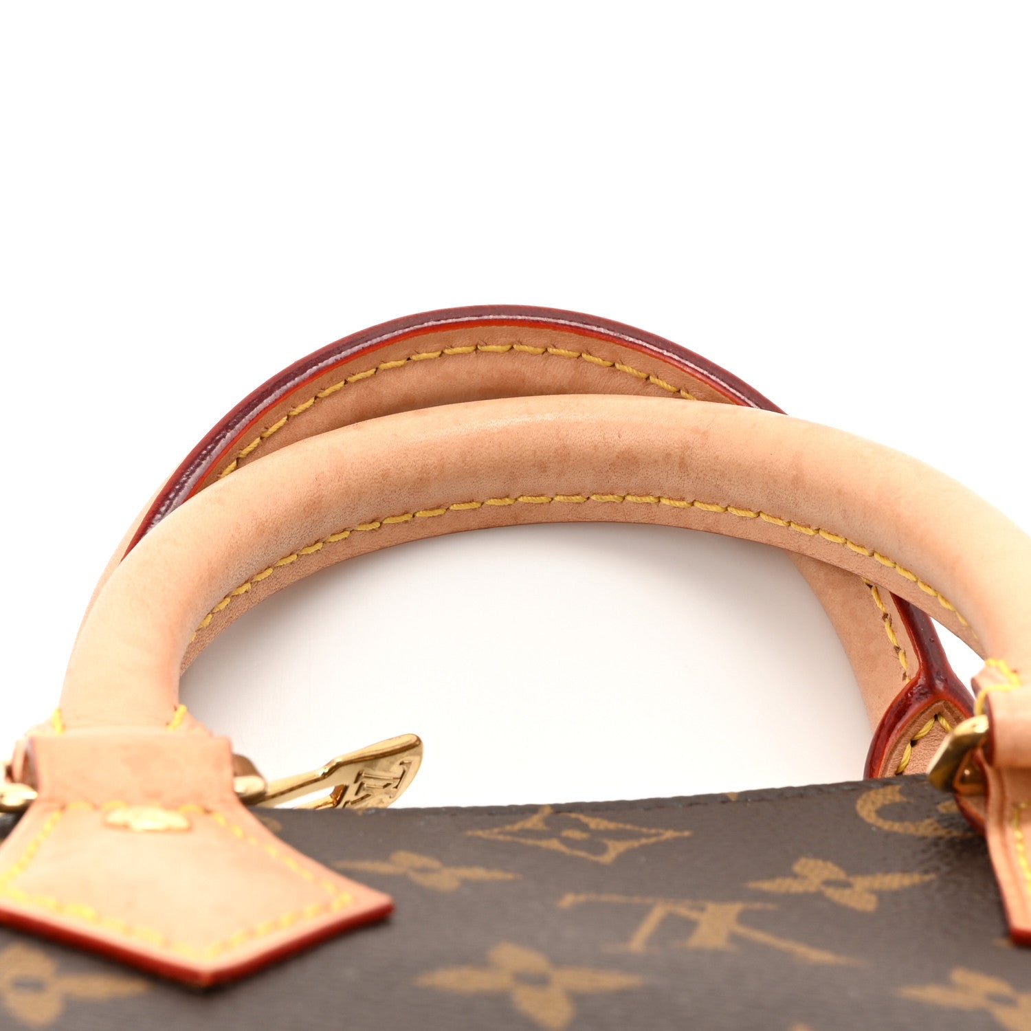 Louis Vuitton Monogram Speedy Bandouliere 20 Beige 12 of 16