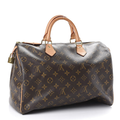 Louis Vuitton Monogram Speedy 35 2 of 9
